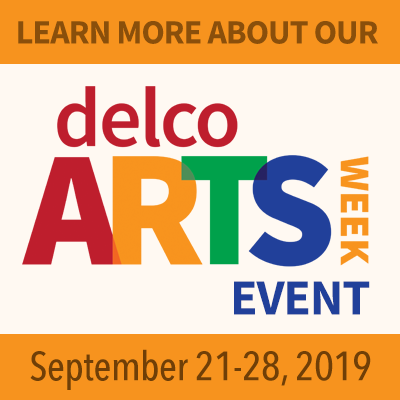Delco Arts Week graphic