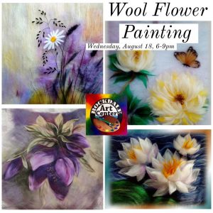 Wool Flower Painting