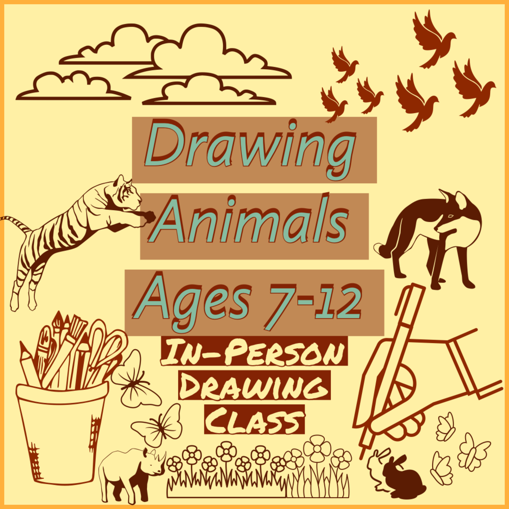 Drawing class ages 7-12