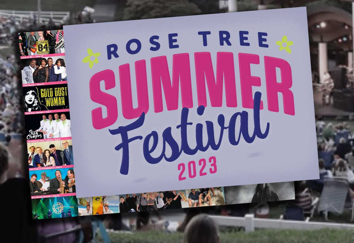 Rose Tree Park 2023 Summer Concert Festival Delaware County Arts