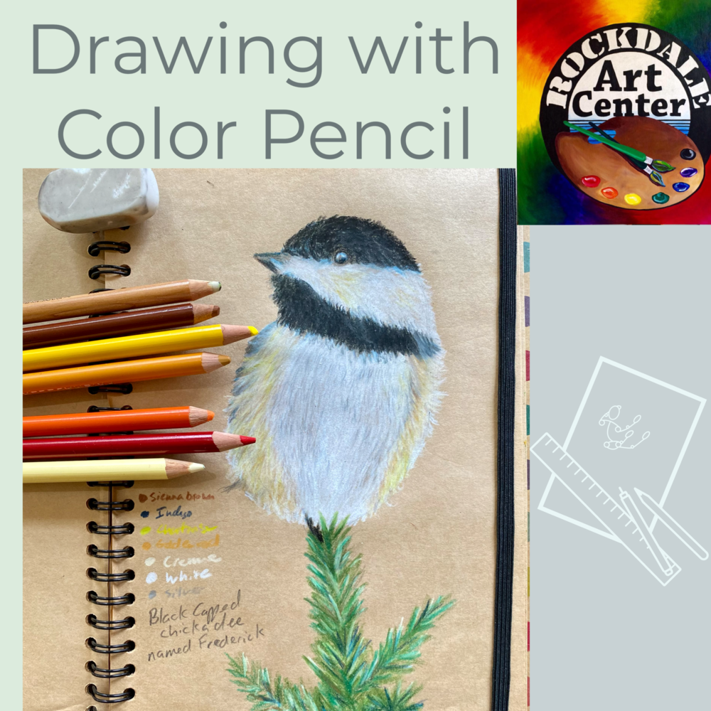 drawing with color pencil