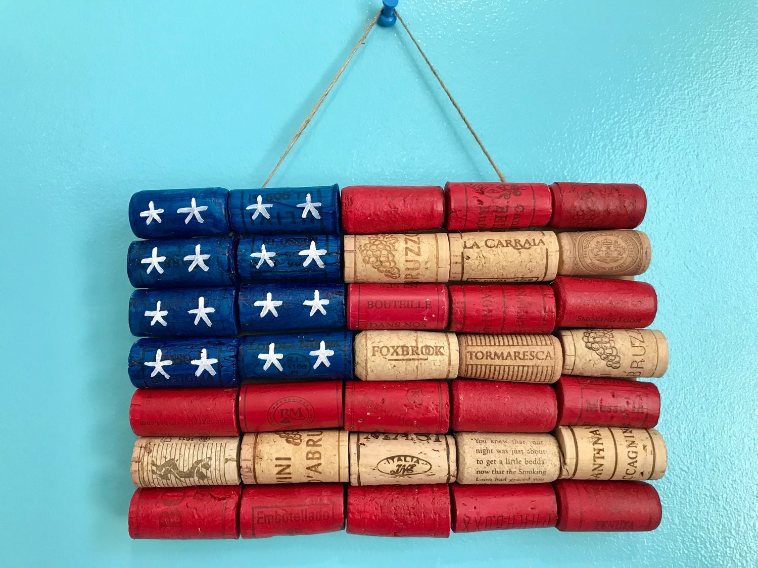 Wine Cork Flag