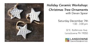 Holiday Ceramics Workshop