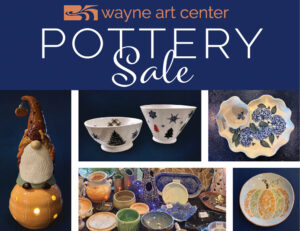 Wayne Art Center Pottery Sale