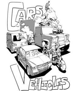 Cars and Vehicles Drawing