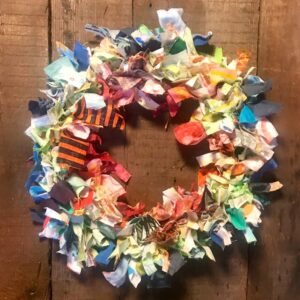 Rag Wreath