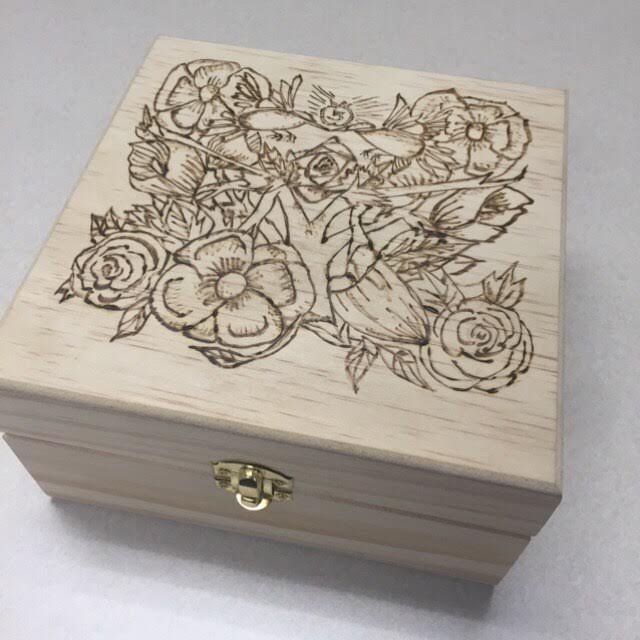 Wood-Burned Box