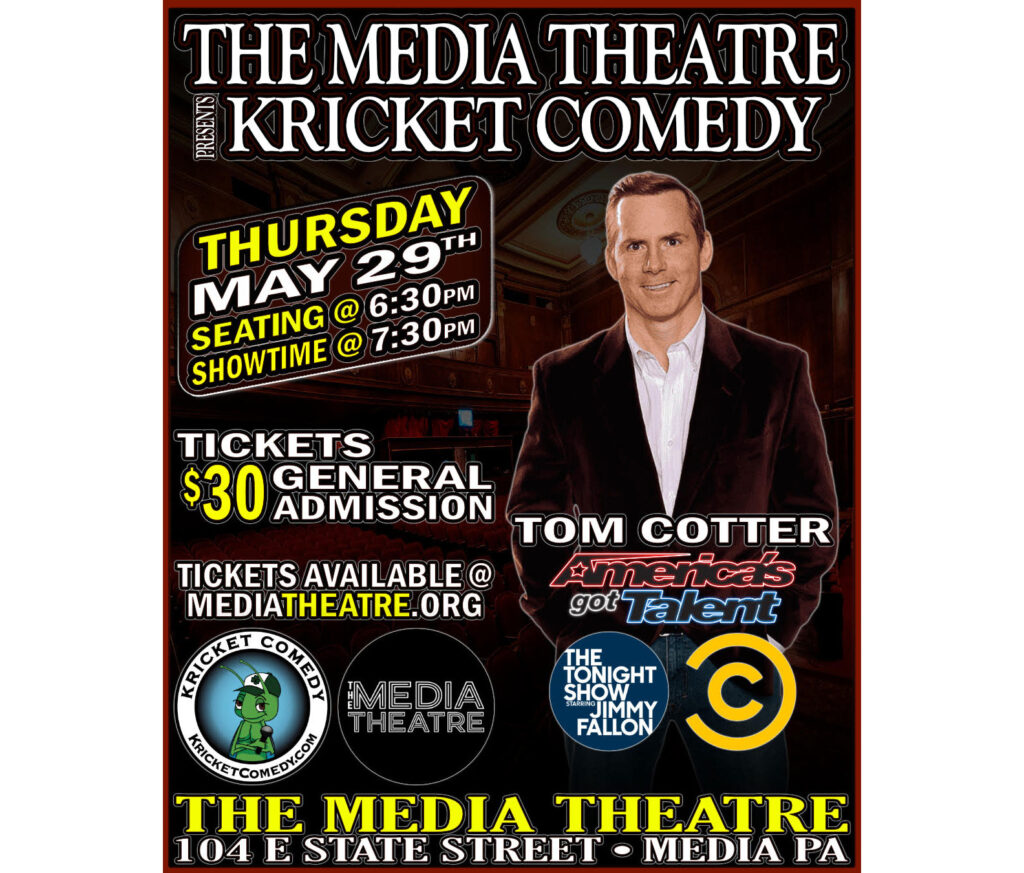 Tom Cotter at Media Theatre