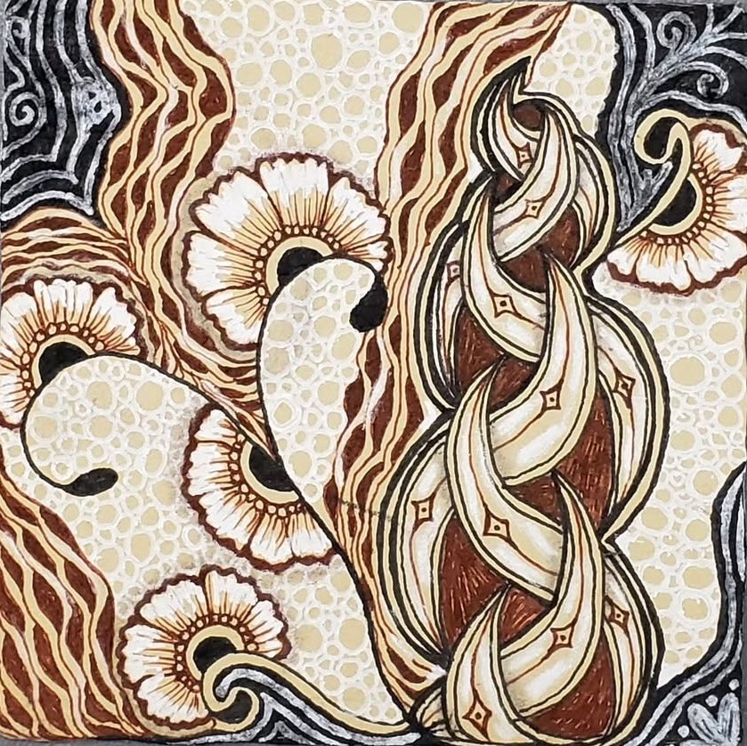 Summer Zentangle Renaissance