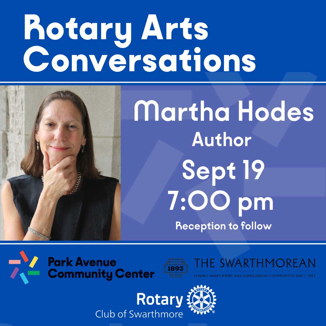 Martha Hodes Rotarty Arts Conversation