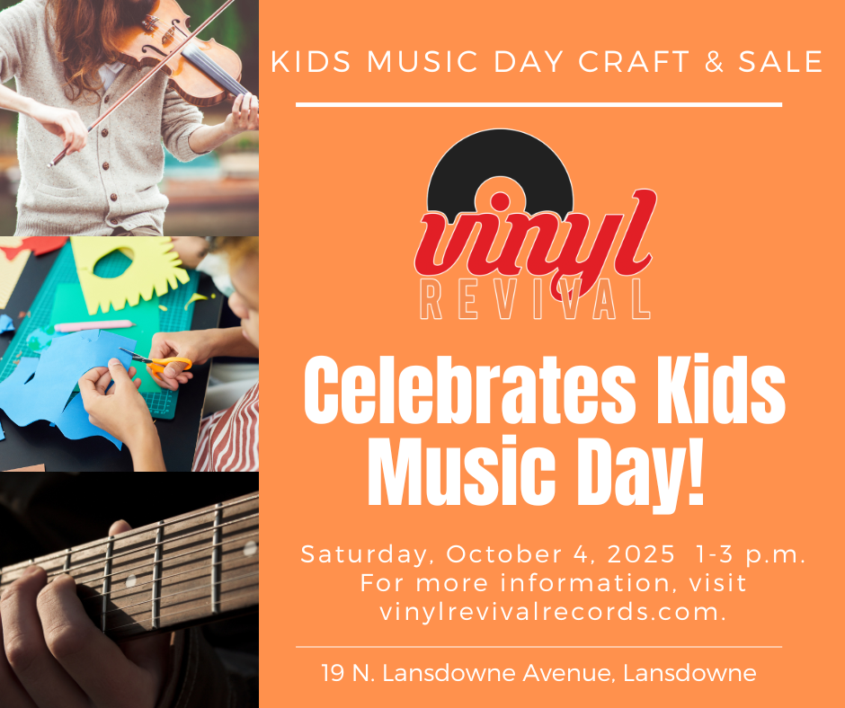 2025-Kids-Music-Day-Craft Vinyl Revivial Kids Music Day