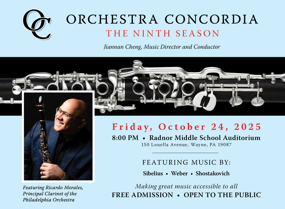 Orchestra Concordia Fall 2025 concert