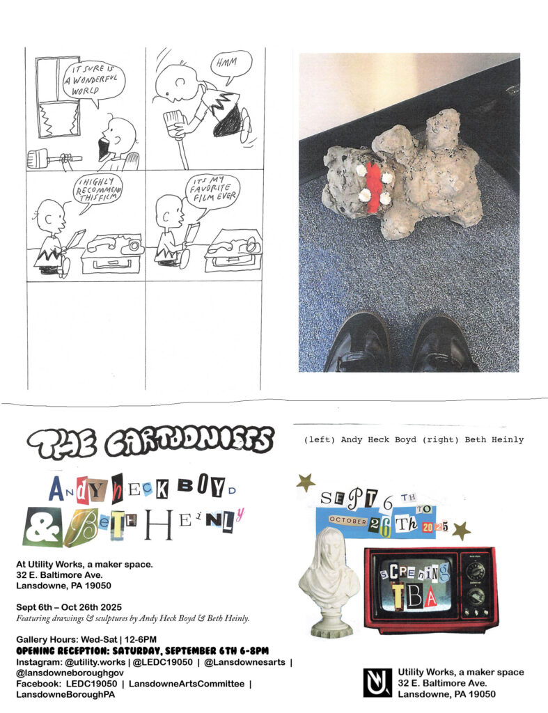 Cartoonists Flyer