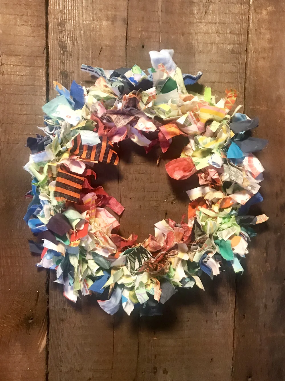 Rag Wreath