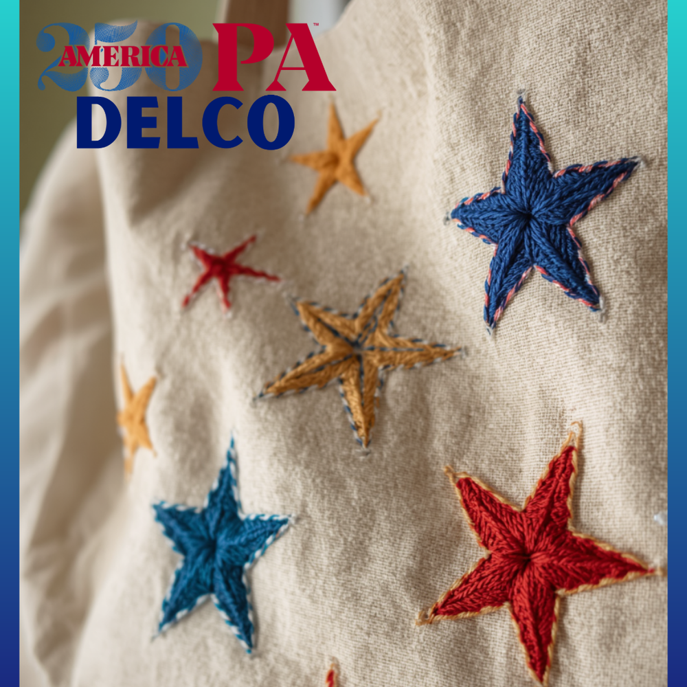 Embroidery stars