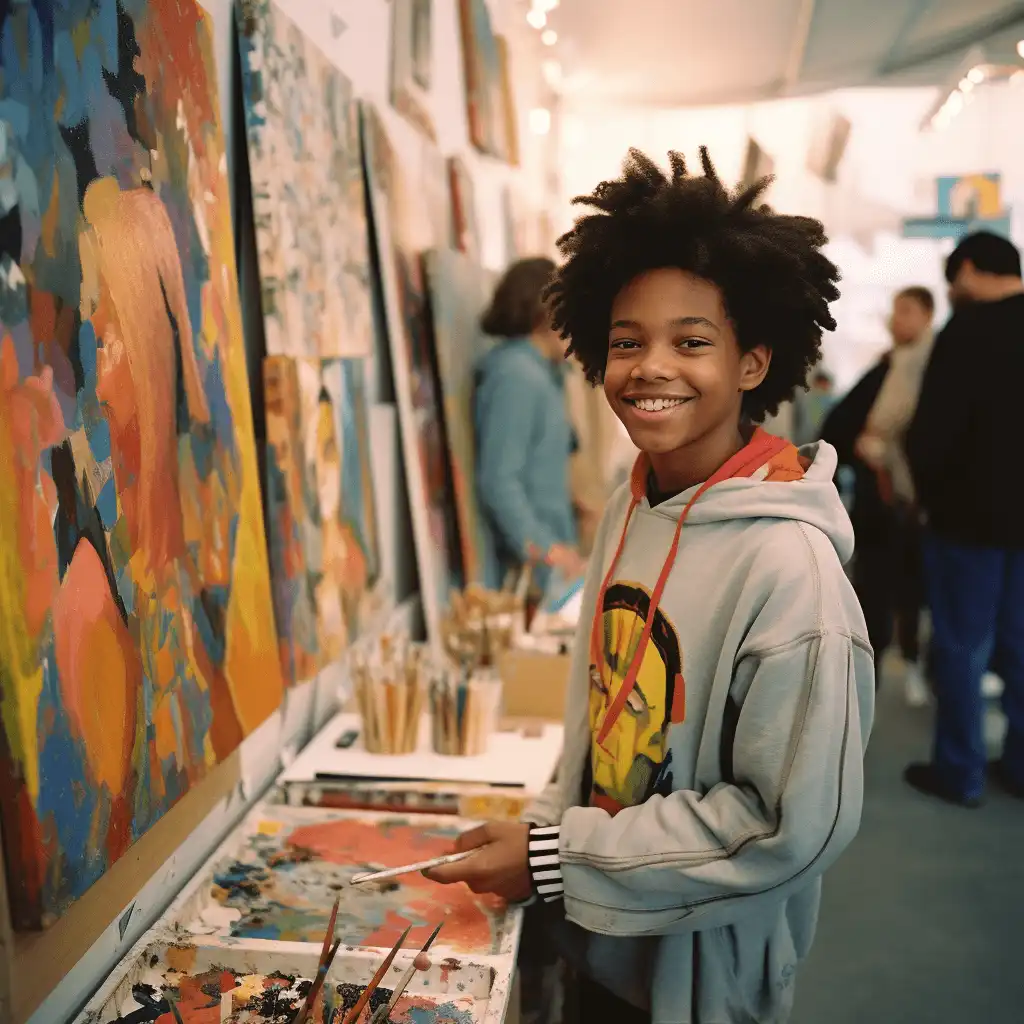 Yeadon Library artist